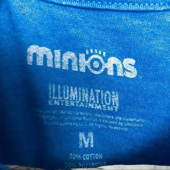 Minion blue graphic T Keep calm right‎ on size XL - Picture 3 of 4
